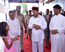 Governor Thawar Chand Gehlot visits Minor Basilica of Our Lady of Health, Harihar